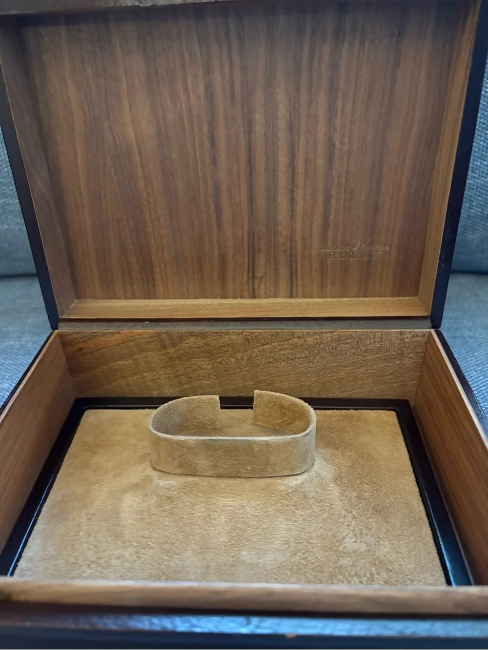 Rolex Watch Box - Brown Leather
